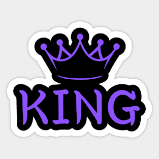 Her king Sticker